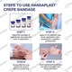 Hansaplast Cotton 10 Cm X 4 M Crepe Bandage 1 No's