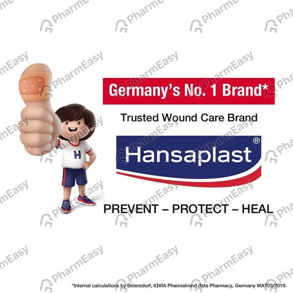 Hansaplast Cotton 10 Cm X 4 M Crepe Bandage 1 No's