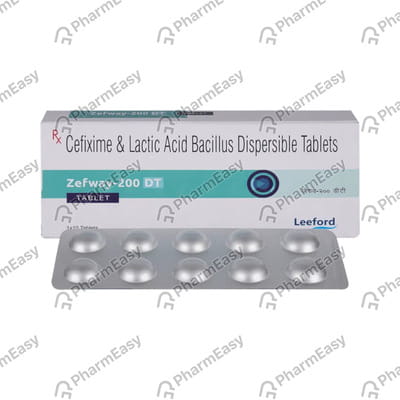 Zefway 200mg Dt Strip Of 10 Tablets