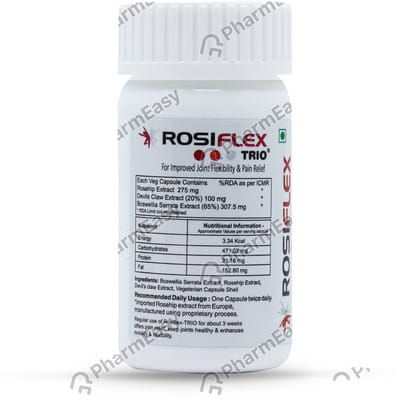 Rosiflex Trio Bottle Of 14 Capsules