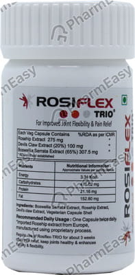 Rosiflex Trio Bottle Of 14 Capsules