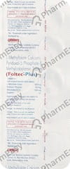 FOLTEC PLUS STRIP OF 10 TABLETS