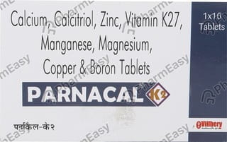 Parnacal K2 Strip Of 10 Tablets