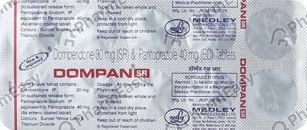 Dompan Sr Strip Of 10 Tablets