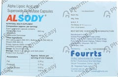 ALSODY STRIP OF 10 CAPSULES