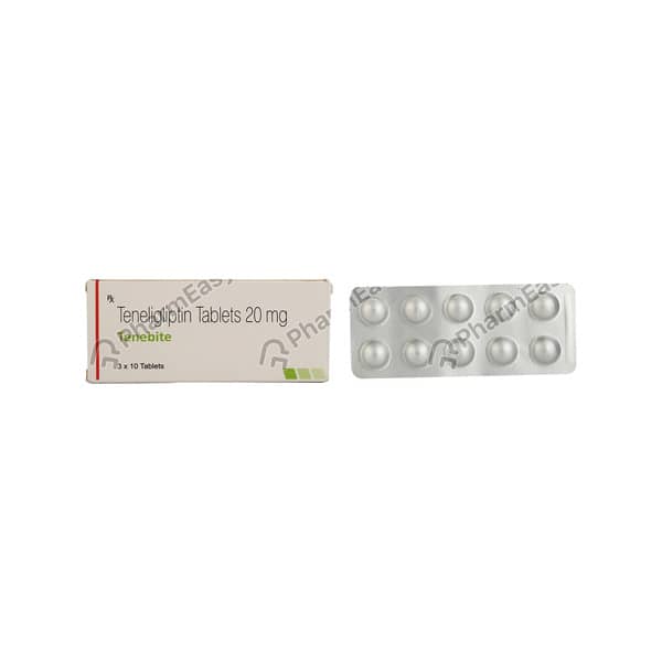 Tenebite 20mg Strip Of 10 Tablets