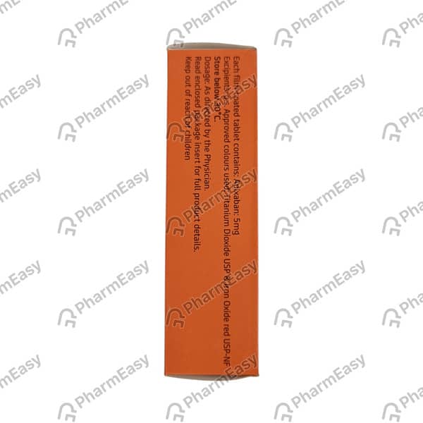 Eliquis 5mg Strip Of 10 Tablets (Pack Of 3)