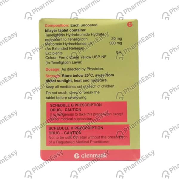 Zita Met Plus 20/500Mg Strip Of 10 Tablets