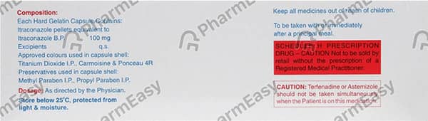 Syntran 200mg Strip Of 4 Capsule