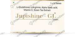 JUPISHINE GL STRIP OF 10 TABLETS