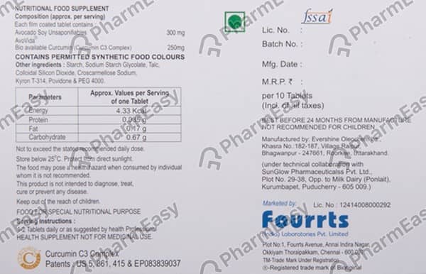 Filvestin Strip Of 10 Tablets