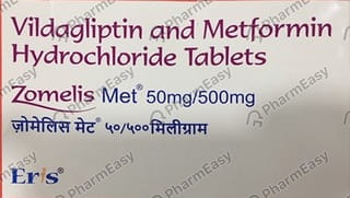 Zomelis Met 50/500mg Strip Of 10 Tablets