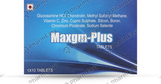 Maxgm Plus Strip Of 10 Tablets