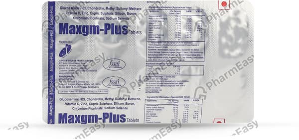 Maxgm Plus Strip Of 10 Tablets