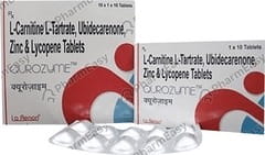 QUROZYME STRIP OF 10 TABLETS
