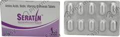 SERATIN STRIP OF 10 TABLETS