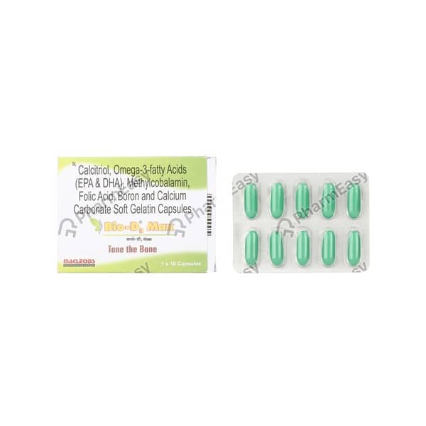 Bio D3 Max Strip Of 10 Capsules