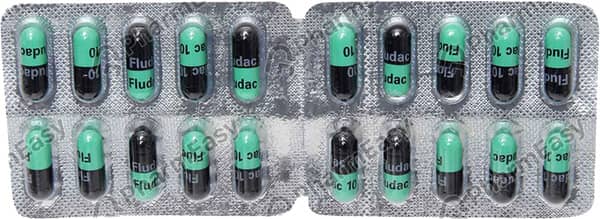 Fludac 10mg Strip Of 10 Capsules
