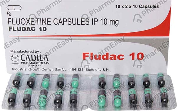 Fludac 10mg Strip Of 10 Capsules