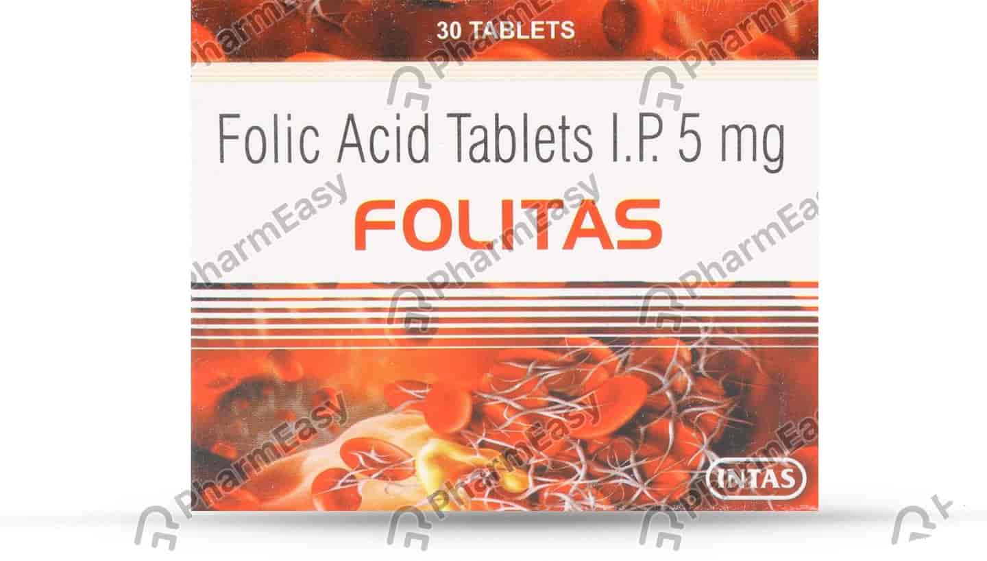 Folitas 5mg Strip Of 30 Tablets