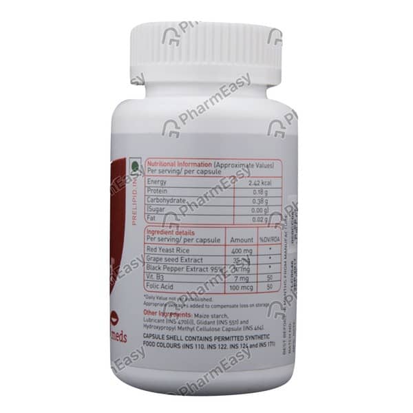 Prelipid Bottle Of 60 Capsules