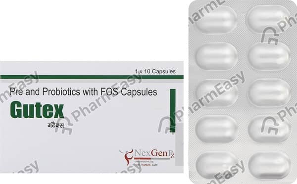 Gutex Strip Of 10 Capsules