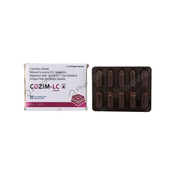 Cozim Lc Strip Of 10 Capsules