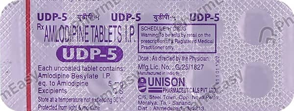 Udp 5 Strip Of 10 Tablets