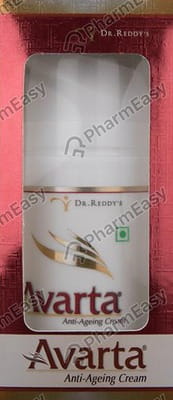 Avarta Bottle Of 50gm Anti Ageing Cream