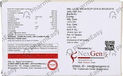 Q CAR FORTE STRIP OF 10 TABLETS