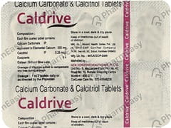 CALDRIVE STRIP OF 10 TABLETS