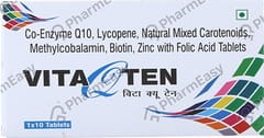 VITAQTEN STRIP OF 10 TABLETS