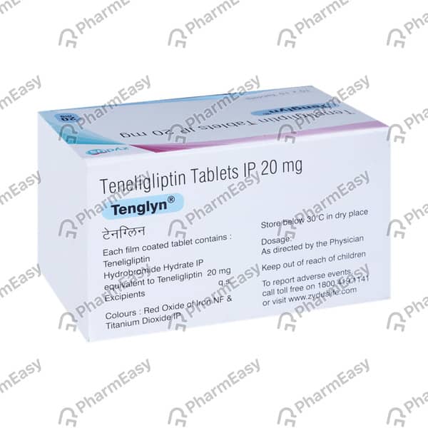 Tenglyn 20mg Strip Of 10 Tablets