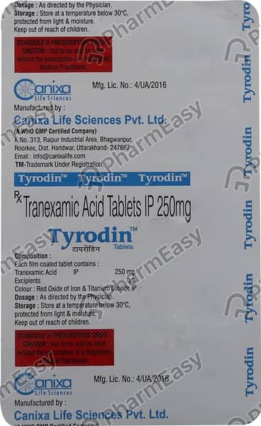 Tyrodin Strip Of 10 Tablets