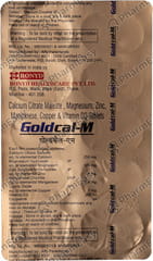 GOLDCAL M STRIP OF 10 TABLETS