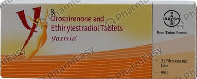 Yasmin Strip Of 21 Tablets