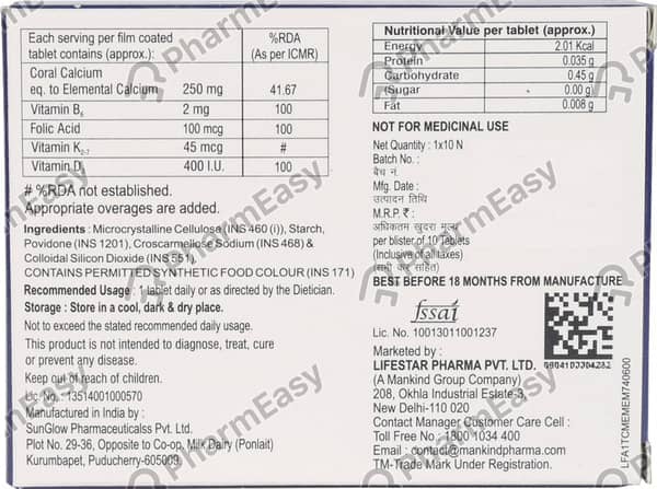 Maxical Plus Strip Of 10 Tablets