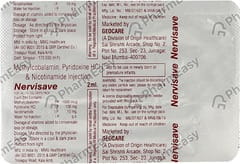 NERVISAVE AMPOULE OF 2ML INJECTION