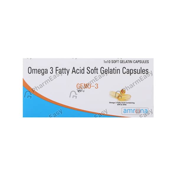 Gemo 3 Strip Of 10 Capsules