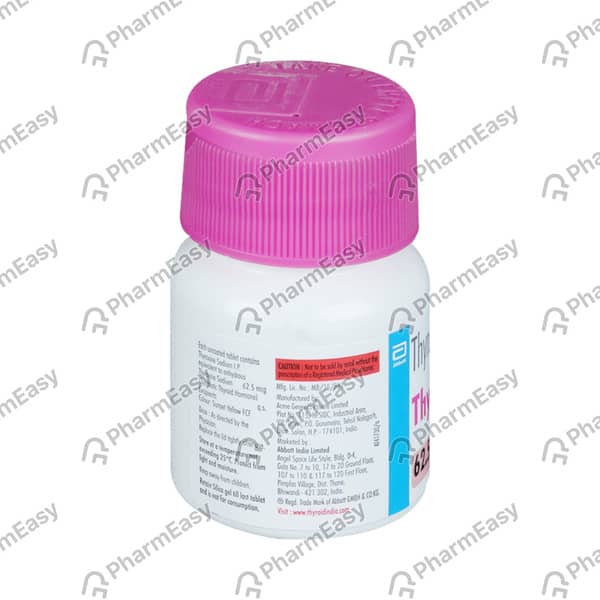 Thyronorm 62.5mcg Bottle Of 100 Tablets