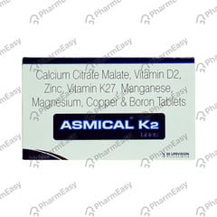 ASMICAL K2 STRIP OF 10 TABLETS