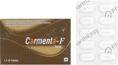 CARMENTA F STRIP OF 10 TABLETS