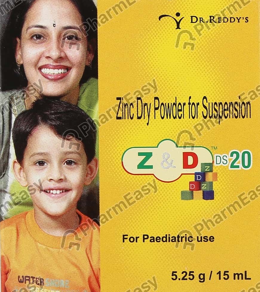 Z & D Ds 20 Bottle Of 15ml Dry Suspension