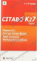 CITABO K2 7 STRIP OF 10 TABLETS