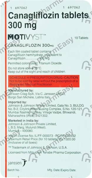 Motivyst 300mg Strip Of 10 Tablets