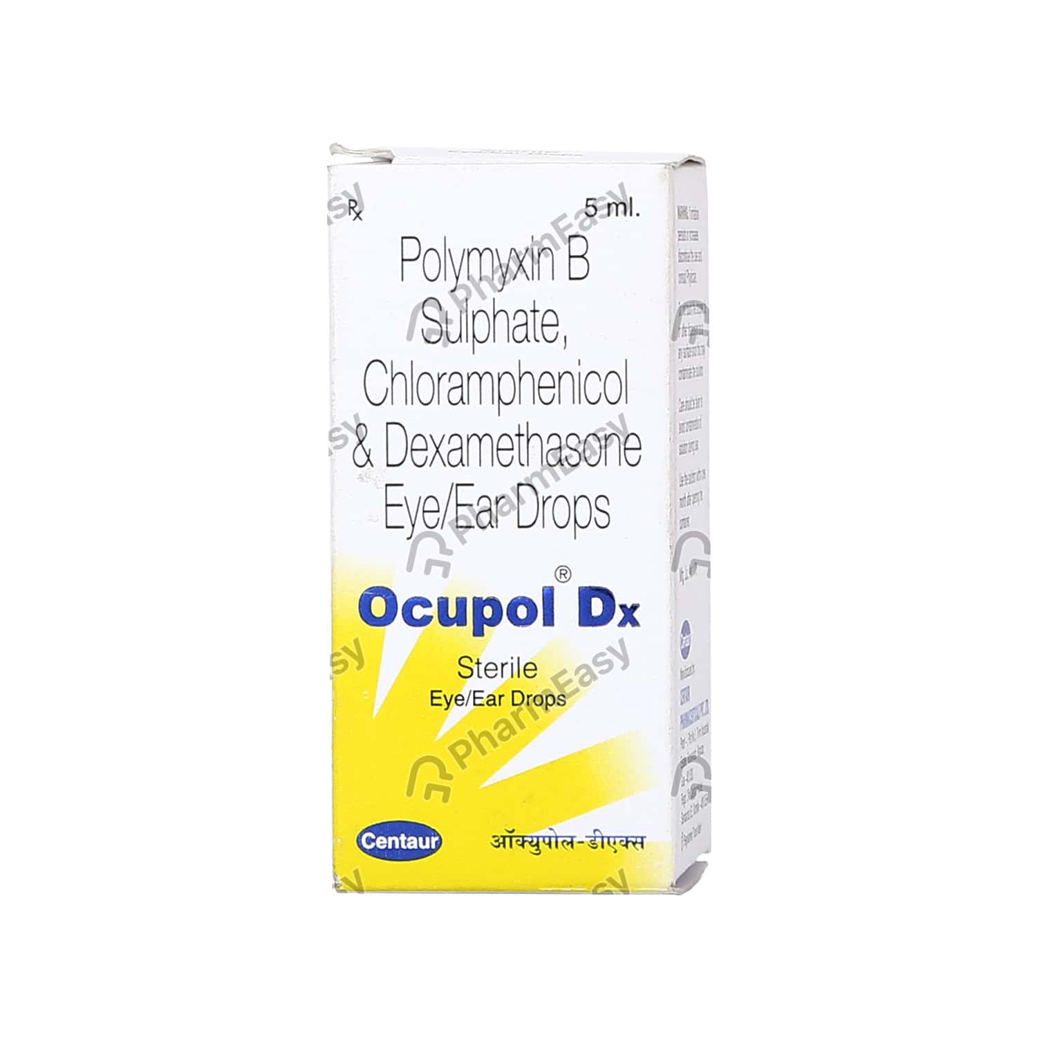Buy Ocupol Dx Eye/Ear Drop 5ml Online at Flat 18 OFF* PharmEasy