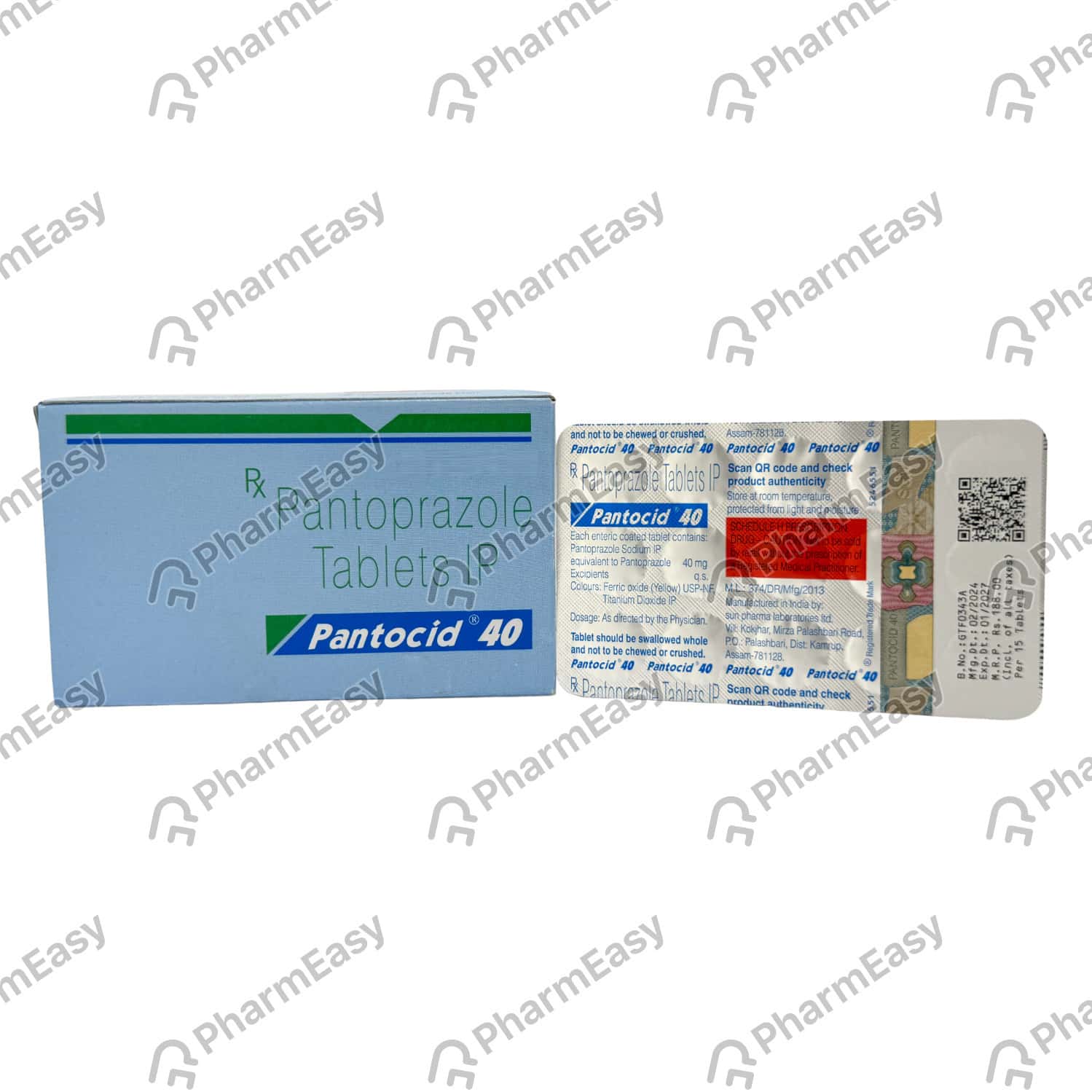 Pantocid 40 MG Tablet (15): Uses, Side Effects, Price & Dosage | PharmEasy