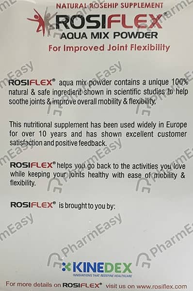 Rosiflex Aqua Mix Sachet Of 5Gm Powder