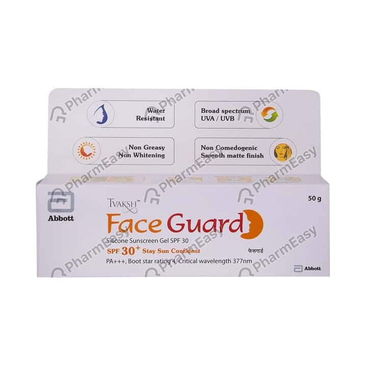 Buy FACE GUARD SPF 30 PLUS GEL 50GM Online & Get Upto 60 OFF at PharmEasy