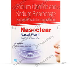 Nasoclear 3gm Sachet Of 20 Nasal Wash Kit